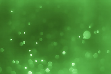 Bokeh Background  Dark moderate lime green.