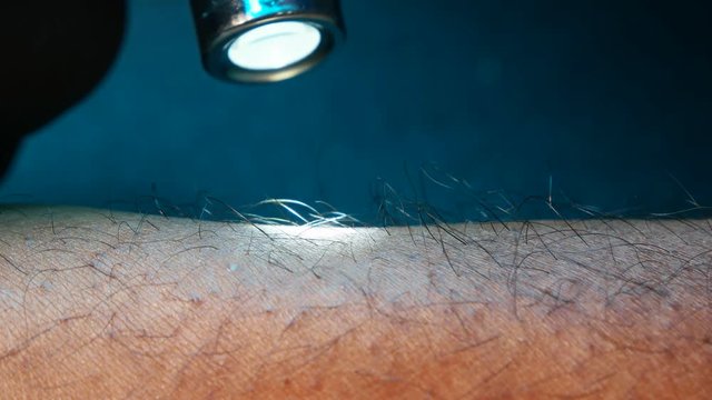 Close up of Human Skin Texture 
