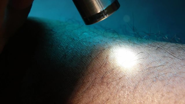 Close up of Human Skin Texture 
