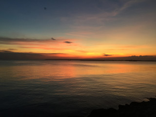 Sunset Beach in evening