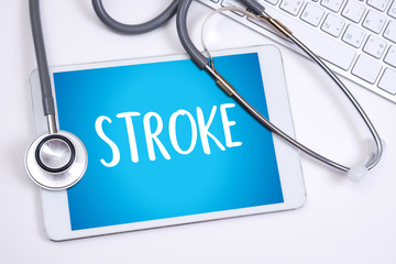 STROKE Medicine doctor hand working Professional