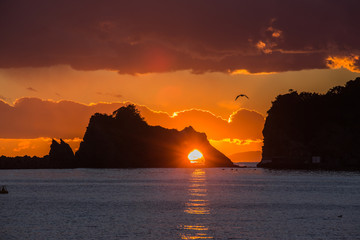 勝浦おおぼっけ 夕焼け