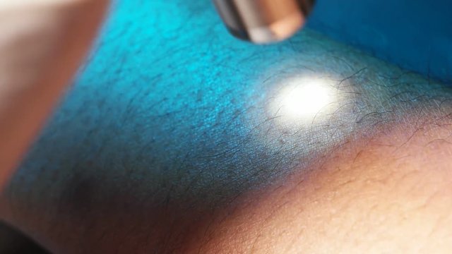 Close up of Human Skin Texture 
