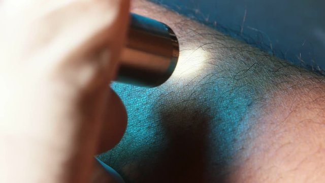 Close up of Human Skin Texture 
