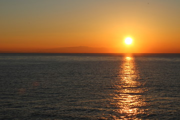 Fototapeta premium Sunset California