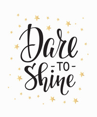 Lettering typography calligraphy overlay