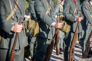 First world war soldiers