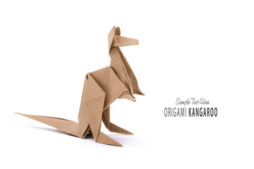 A kangaroo origami