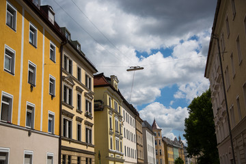 Häuserzeile, Innenstadt, München