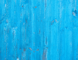 Blue wooden background.