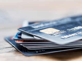 Credit cards.