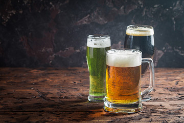 different sorts of craft beer