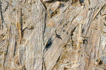 background, old leaf from the pressed sawdust