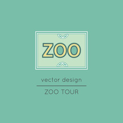 Zoo line icon