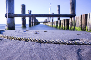 Strand, Steg