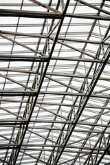 Fototapeta premium Dachkonstruktion Hintergrund