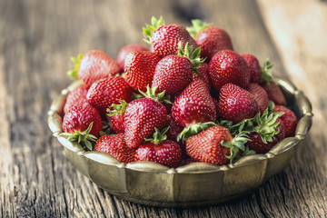 Strawberry. Red strawberry. Fresh harvested strawberries  in different positions.