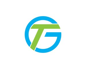 GT TG logo icon template 1