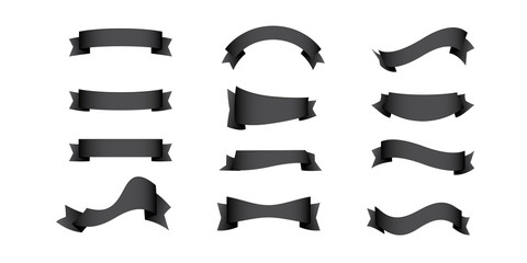 Black Ribbons Set
