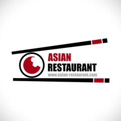 logo restaurant japonais sushi asiatique