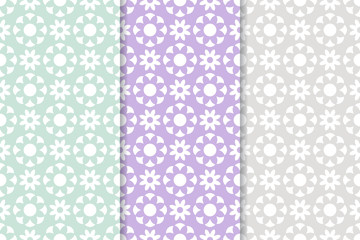 Floral wallpaper. Seamless pattern as textile background