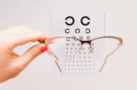 Landolt C test. Japanese Vision Test