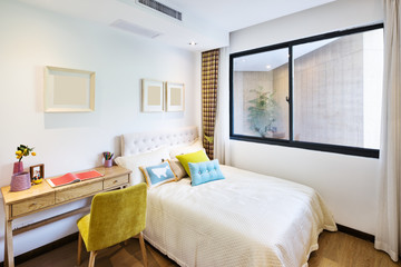 Naklejka na ściany i meble interior of modern bedroom