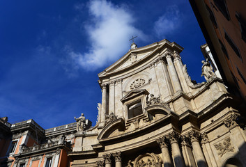 Fototapeta na wymiar San Marcello al Corso (Saint Marcellus church) in Rome