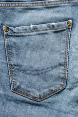 Jeans close-up