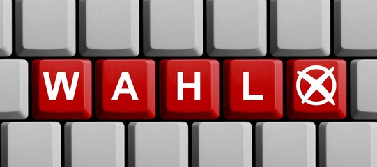 Tastatur: Wahl online