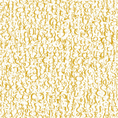Seamless texture with a gold mathematical pattern
