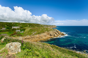 Porthgwarra on the Cornish Coast
