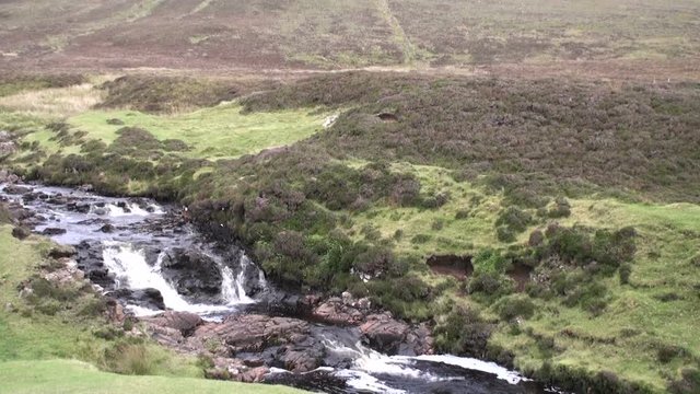 Landscape on Trotternish penisnula, Scotland