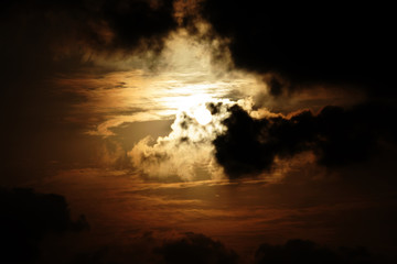 Fototapeta premium Burning Sky