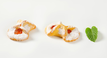 apricot jam filled cookies
