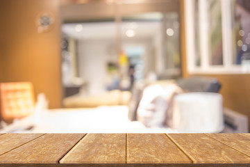 Blur Kitchen Room of The Background