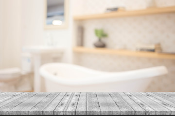 Abstract blur modern  bathroom interior background