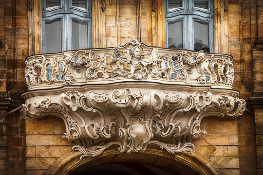Balkon vom Bamberger Rathaus