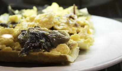 Tortilla potato cheese