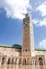 Fototapeta premium Hassan II Mosque in Casablanca