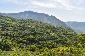 Fototapeta premium View of the mountains