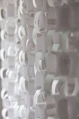 Obraz premium Paper chain decoration background
