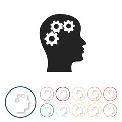 Bunte 3D Buttons - Brainstorming