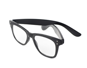 Pair of optical glasses isolated