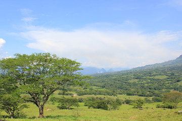 Paisaje del suroeste de Antioquia, Colombia.