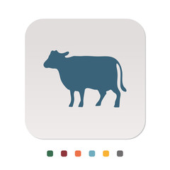 Papier Icon - Kuh
