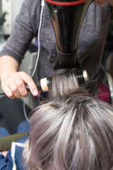 Styling female hair dryer