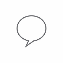 Fototapeta premium speech bubble icon