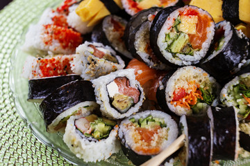 Japanese sushi 
