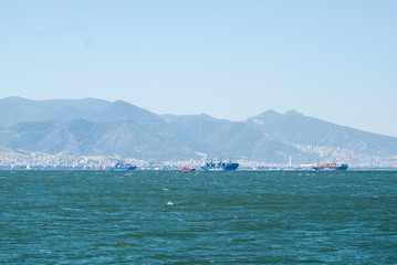 View of Izmir city